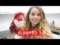 Itt az első hó! - VLOGMAS #3 | Viszkok Fruzsi