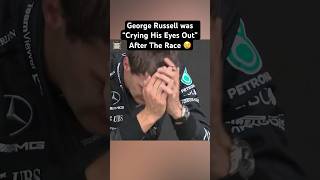 George Russell Crying His Eyes Out After Singapore...