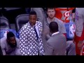 Dwight Howard's suit during Phoenix game (2-10-15)