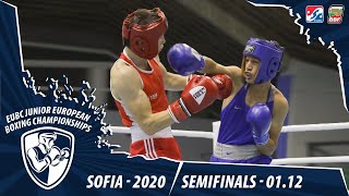 EUBC Junior European Boxing Championships SOFIA 2020 - Semifinals Day 2