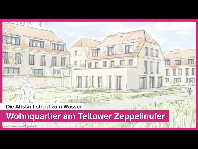 Die Altstadt strebt zum Wasser | Wohnquartier am Teltower Zeppelinufer