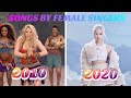 Top 5 Most WATCHED Music Videos By Female Singers Each Year (2010-2020)