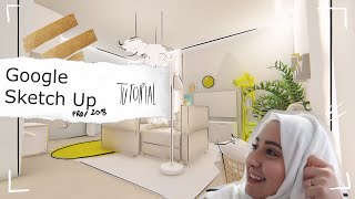 Sketch Up Tutorial for Interior Design (Workflow from AutoCAD to Sketch Up)