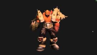 Wow - New Garrosh Hellscream Model Orc Player Model?