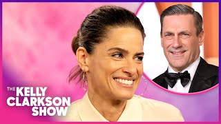 Amanda Peet Has Unfinished Business With Jon Hamm In Your Friends & Neighbors