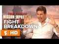 Tom Cruise & Henry Cavill Detail the 'Bathroom Brawl' Fight Scene | Mission: Impossible - Fallout