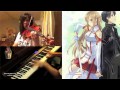 Sword Art Online OP - crossing field (piano + viola) ft. TehIshter