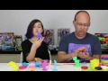 My Little Pony Play-Doh Challenge - Zombie Brain Pony VS Flower Bright Pony
