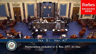 Just In Gop Confirms Dozens Of Trump Nominees Using Nuclear Option After Changing Senate Rules