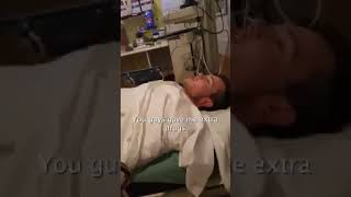Guy Wakes Up From Surgery, Wants to see Nurse's Tits