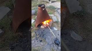 First Open Pit Forge.