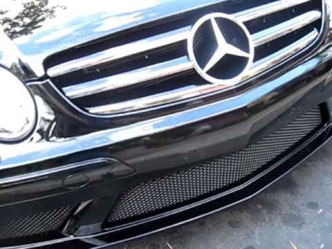 A Black Mercedes-Benz CLK63 Mercedes Clk Black Series For Sale. A Black Mercedes-Benz CLK63