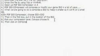 Compress Psp Iso To Cso
