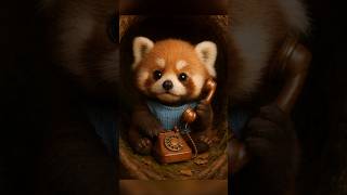 Baby Pandas Adorable Phone Call