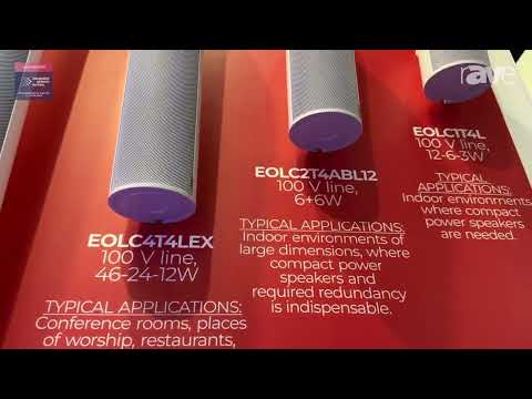 ISE 2025: TUTONDO Features Oli Compact Cylindrical-Shaped Speakers For Wall or Freestanding