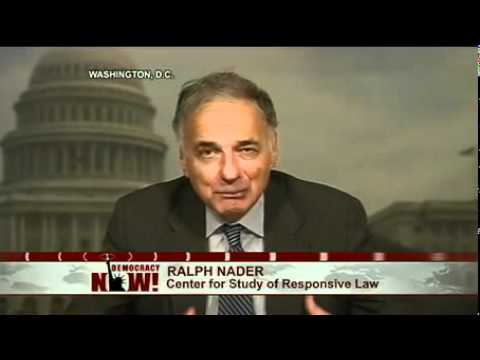 "He Says One Thing And Does Another": Ralph Nader Reviews Obama's State of the Union Speech