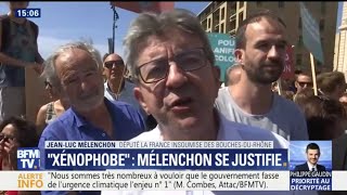 Macron Xénophobe Je Ne Vais Pas Mengueuler Dans Un Bar Avec Emmanuel Macron, Dit Mélenchon