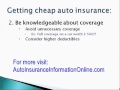 Auto Insurance Quotes- getting the cheapest rates