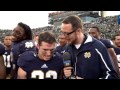 Cam McDaniel MSU On Field Interview