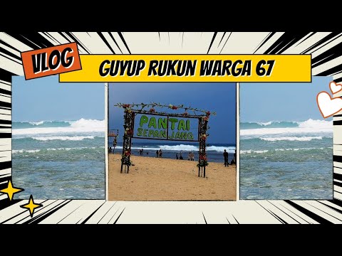 Sepanjang Beach || Keluarga besar 67 @Emak_Petualang