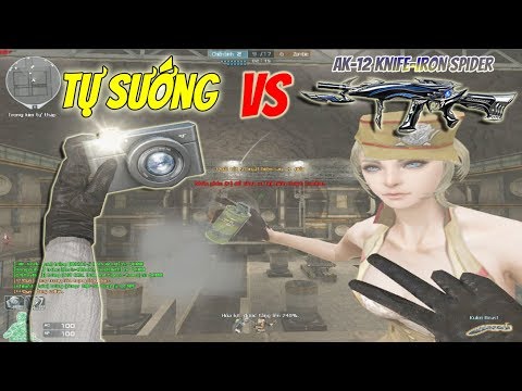 Bình Luận CF : Nhân vật VIP Nữ thần Athena + AK-12 Knife-Iron Spider (VIP)