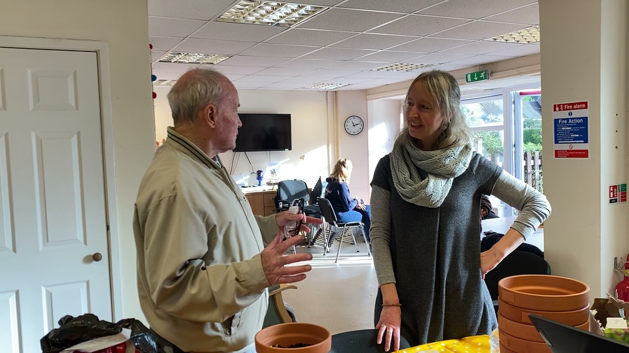 Trowbridge Environmental Community bulb planting
