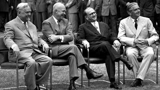 Встреча Глав Правительств:ссср, Англии,Сша,Франции. Главой Нашей Делегации Был Булганин, 1955,Женева