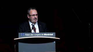 Extrait du discours de Daniel Boyer