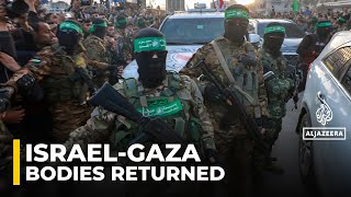 Israel Confirms Transfer Of 4 More Bodies From Gaza