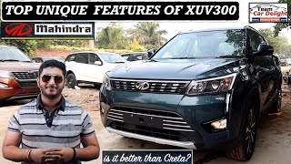 Top Unique Features of XUV 300 | Best Features of XUV300 | XUV300 vs Nexon vs Brezza vs Ecosport