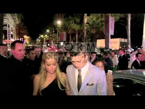 Paris Hilton and River Viperii leaving a beach party in Cannes - She gets assault by a fan Paris Hilton and River Viperii leaving a beach party in Cannes - She gets assault by a fan