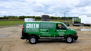 Truck Fleet Wrap for GREEN Electronic Solutions | Designed & Wrapped by Wrap Garage