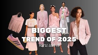 Blush Pink Trend How To Style It For Every Age And Outfit Ideas. 2025 Color Trends.