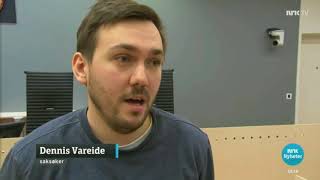 Tappelinobenjamin Foss Vs Dennis Vareide Nrk Dagsrevyen 05.01.2018