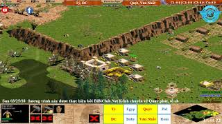 AoE 22 Random Tý, Dương Còi vs Quýt, Văn Nhất ngày 25-3-2018