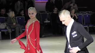 Oksana Zaver & Sergey Izyumov. Yankee Clic. Boston. February 2019. Ballroom Dancing -Standard.