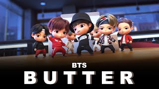 [TinyTAN I ANIMATION ] - BTS (방탄소년단) 'Butter' ( Fan Made Music  )