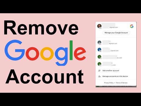 How to Remove Google / Gmail Account from Android Phone How to Remove Google / Gmail Account from Android Phone
