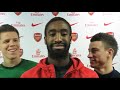 Arsenal players create chants