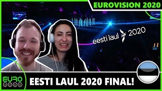 EESTI LAUL 2020: OUR PICKS FOR THE FINAL! (REACTION & REVIEW) | ESTONIA EUROVISION 2020