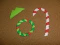 Origami Candy Canes (page 1). YouTube Christmas Video Tutorials