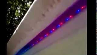 RGB LED Strip Installed as Camper/Trailer Porch Lighting