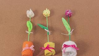 Manualidades para La Madre | Tulipán con Tela Reciclada | Hazlo tu mismo|