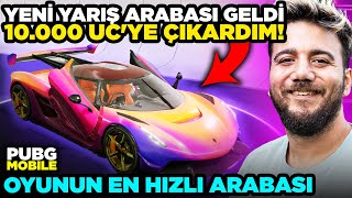 Yeni̇ Yariş Arabasi Geldi̇ 10.000 Uc Tek Attim Efsane Hizli Pubg Mobile Kutu Açılımı