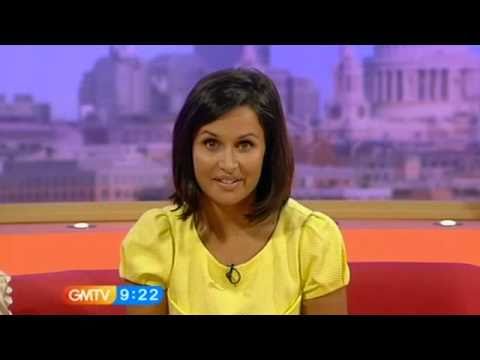 Nina Hossain GMTV Nina sits in for Lorraine Kelly