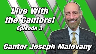 Live With The Cantors Episode 3 Cantor Joseph Malovany Live With The Cantors Episode 3 Cantor Joseph Malovany