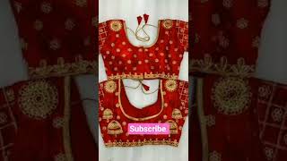 Latest Blouse Back Neck Designs