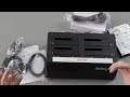 StarTech 4 Bay eSATA USB 3.0 to SATA Hard Drive Docking Station and 3 TB 7200RPM HDD Unboxing