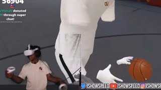 Ishowspeed Pc Falls After Getting Crossed In Vr Sad Moment