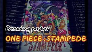 Vẽ One Piece Stampede Drawing Poster One Piece Stampede V.t.p